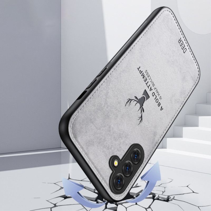 Coque Samsung Galaxy A55 5G Simili Cuir Cerf