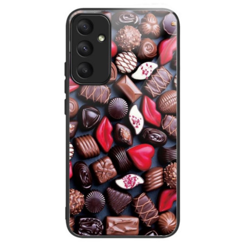 Coque Samsung Galaxy A55 5G Verre Trempé Chocolats