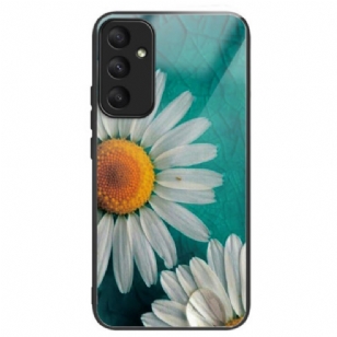 Coque Samsung Galaxy A55 5G Verre Trempé Marguerite