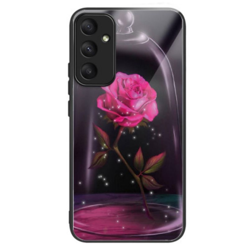 Coque Samsung Galaxy A55 5G Verre Trempé Rose