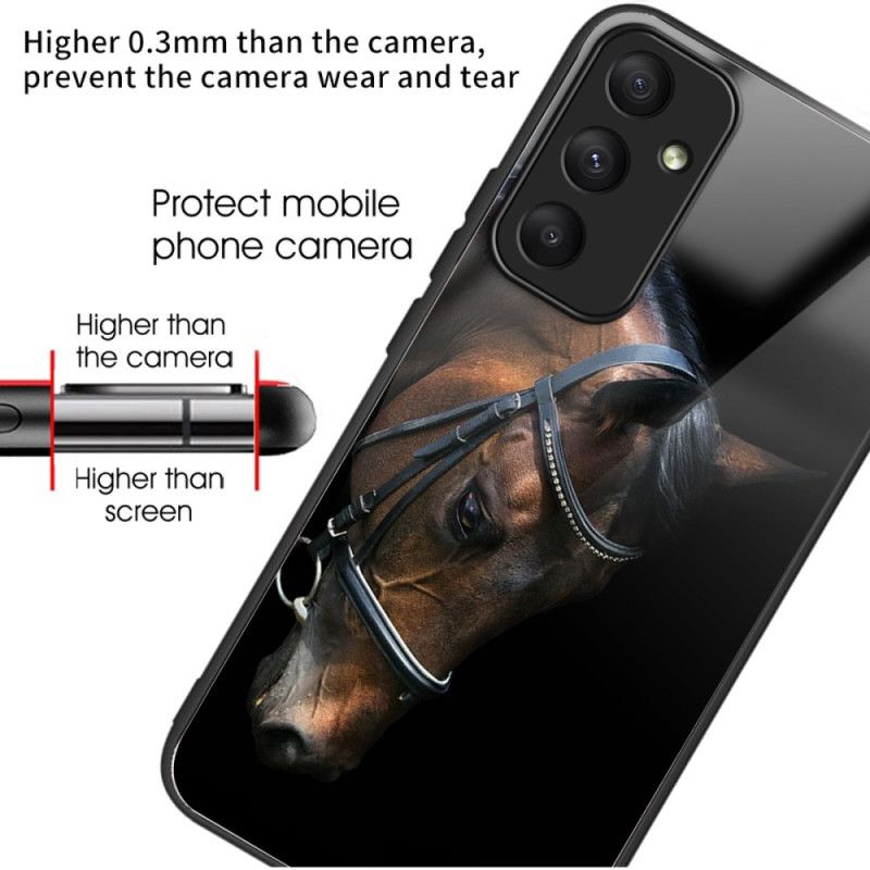 Coque Samsung Galaxy A55 5G Verre Trempé Tête de cheval