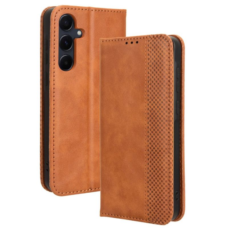 Flip Cover Samsung Galaxy A55 5G Style Rétro