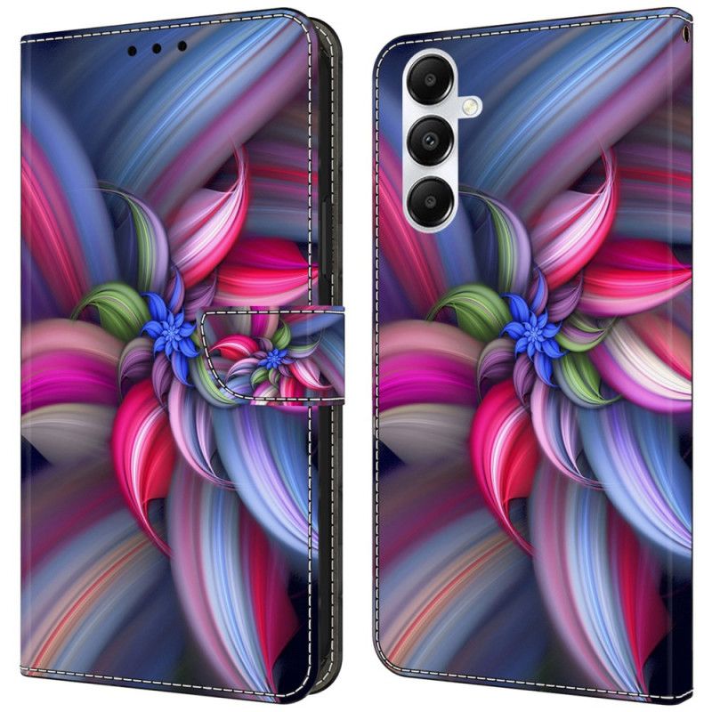 Housse Samsung Galaxy A55 5G Fleur en Couleur