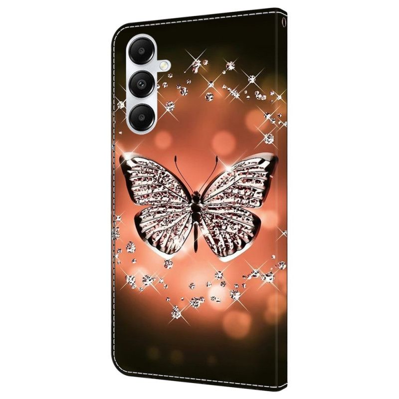 Housse Samsung Galaxy A55 5G Papillon de Cristal