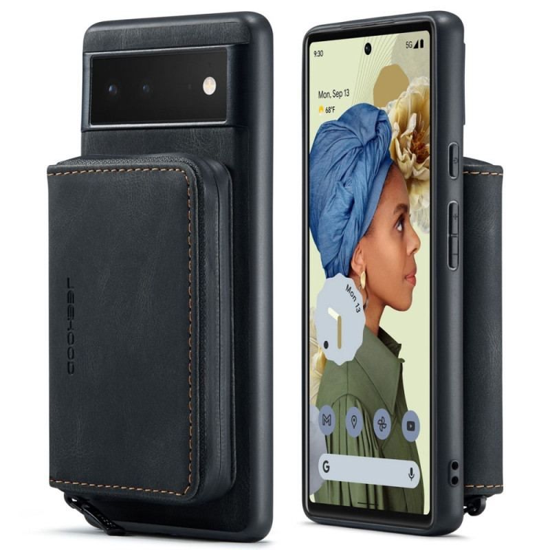 Coque Google Pixel 7 Porte-Cartes Détachable Jeehood