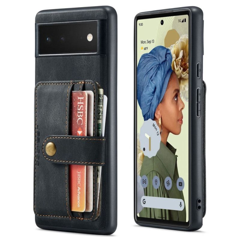 Coque Google Pixel 7 Portefeuille Détachable RFID Jeehood