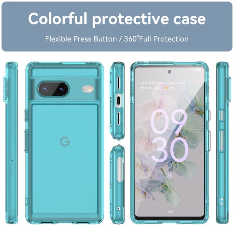 Coque Google Pixel 7 Transparente Candy Series