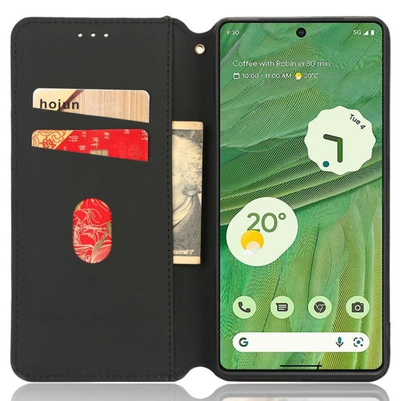 Flip Cover Google Pixel 7 Cubes 3D