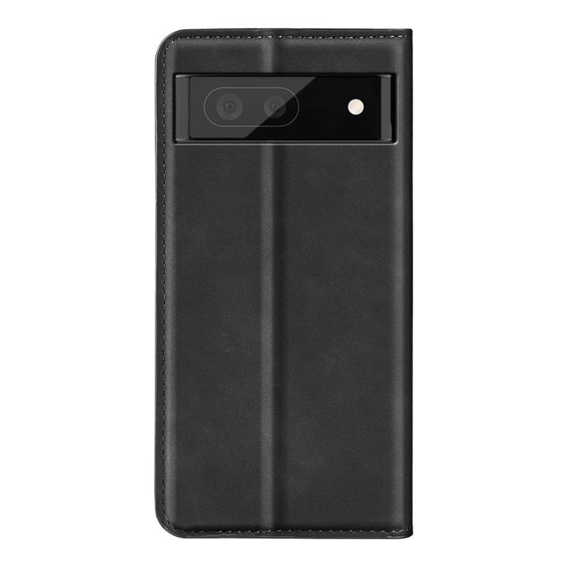 Flip Cover Google Pixel 7 Effet Cuir Uni