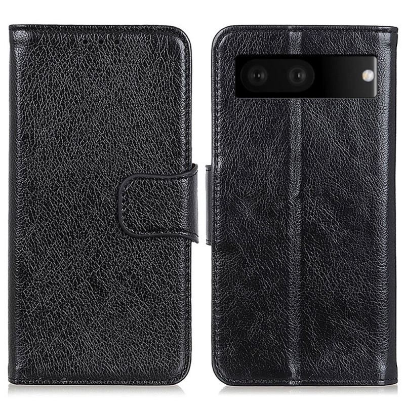 Housse Google Pixel 7 Cuir Fendu Nappa