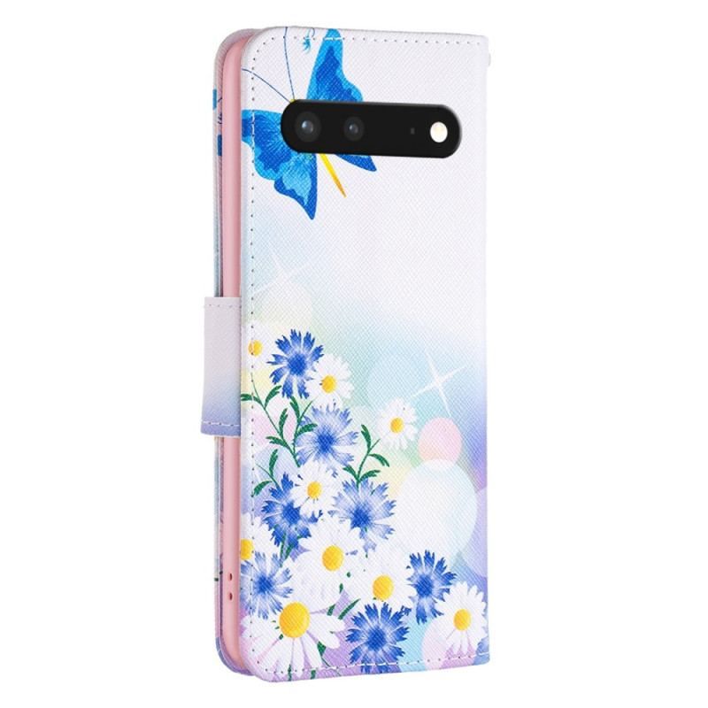 Housse Google Pixel 7 Papillons Aquarelle