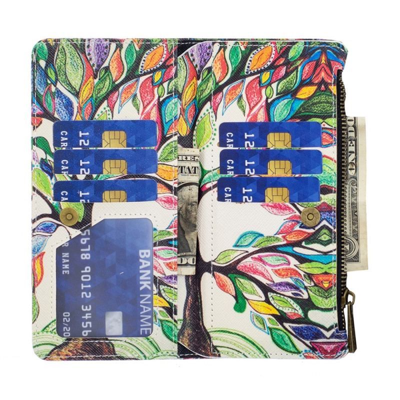 Housse Google Pixel 7 Portefeuille Arbre