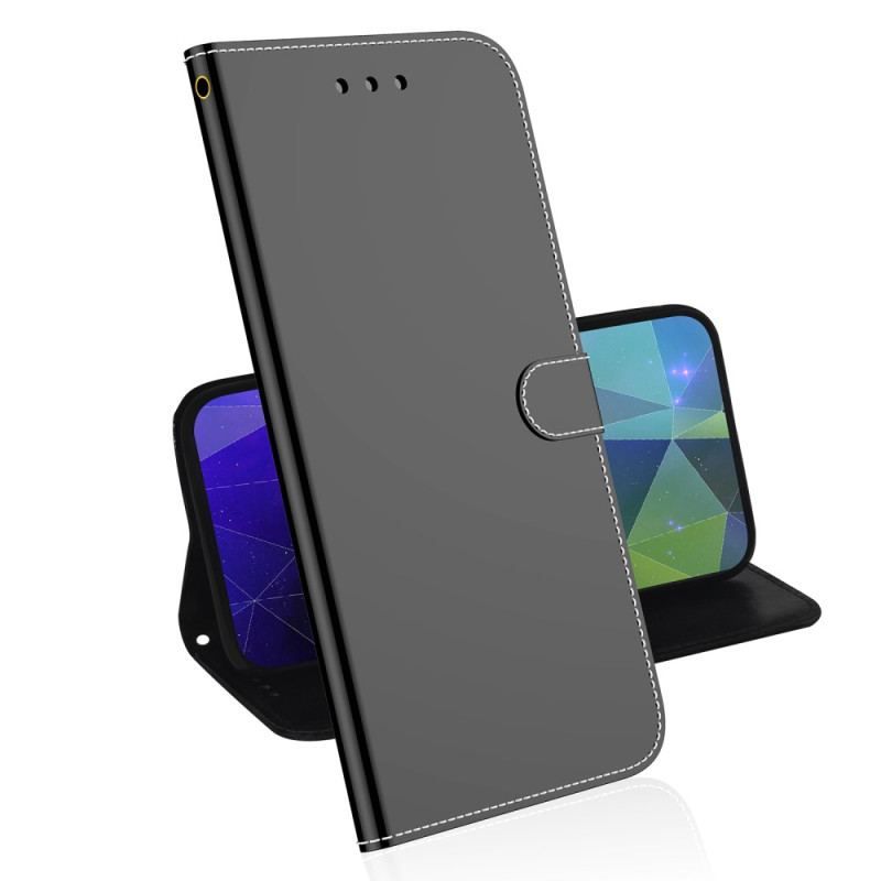 Housse Google Pixel 7 Simili Cuir Couverture Miroir