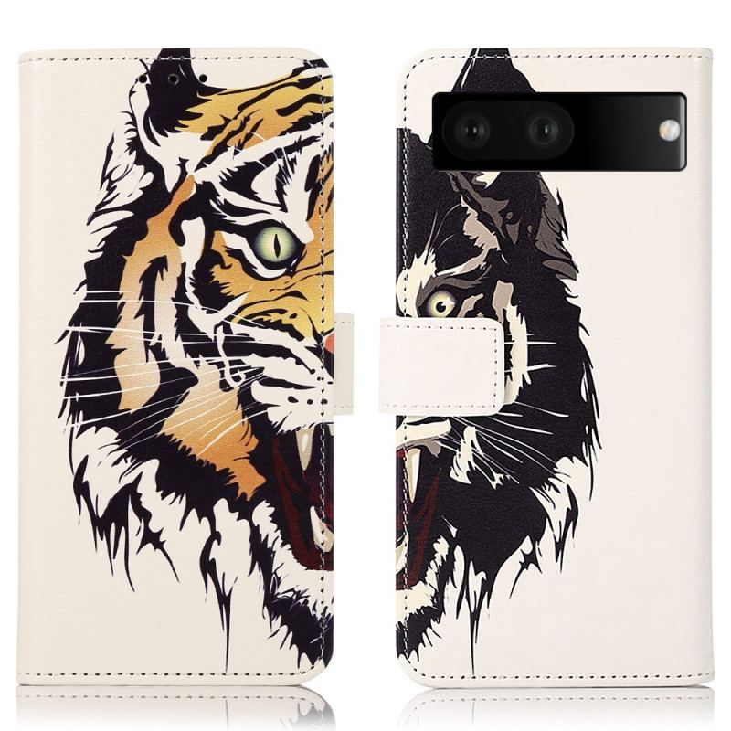 Housse Google Pixel 7 Tigre Féroce