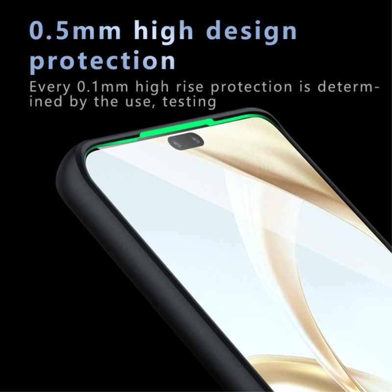 Coque Honor 200 Pro Transparent Noire