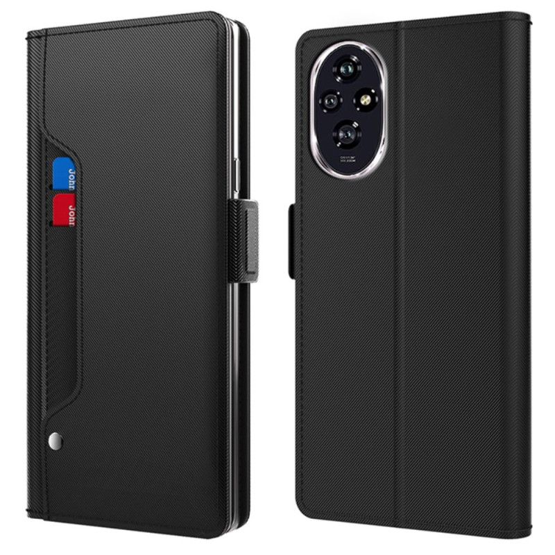 Housse Honor 200 Pro Miroir et Porte-Cartes