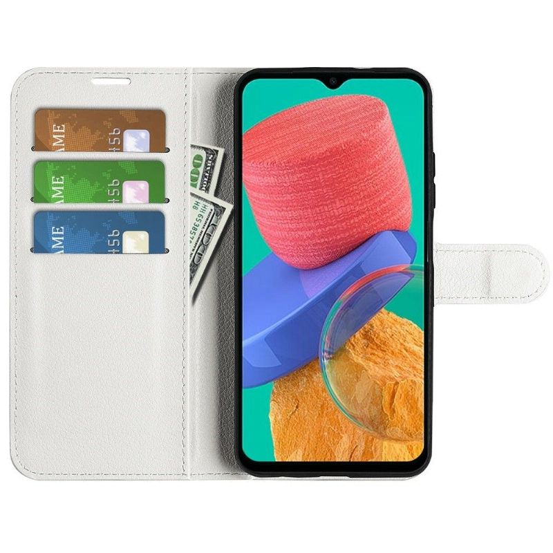 Housse Samsung Galaxy M33 5G portefeuille style cuir