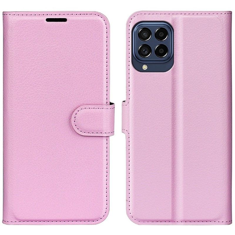 Housse Samsung Galaxy M33 5G portefeuille style cuir