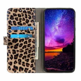 Housse Samsung Galaxy M33 5G Simili Cuir Style Léopard