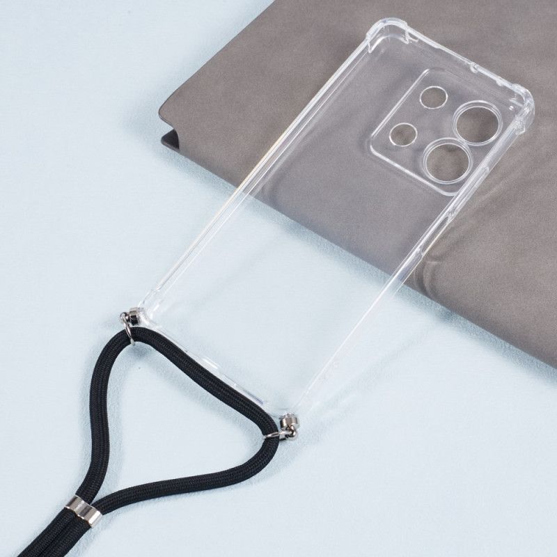 Coque à Cordon Xiaomi Redmi Note 13 5G Transparente