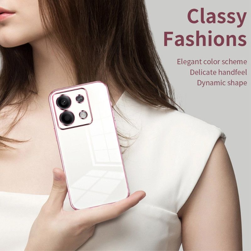 Coque Xiaomi Redmi Note 13 5G Rebords Style Métal