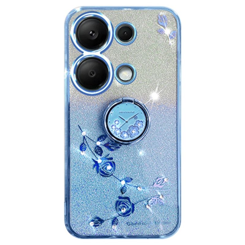 Coque Xiaomi Redmi Note 13 5G Support Paillettes et Strass KADEM