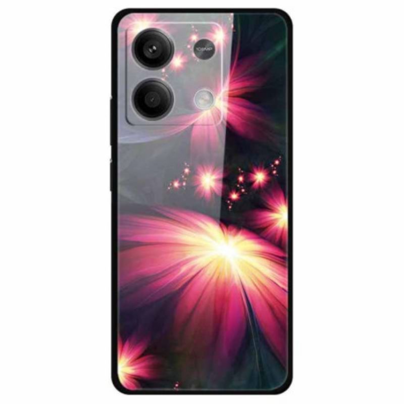 Coque Xiaomi Redmi Note 13 5G Verre Trempé Fleurs