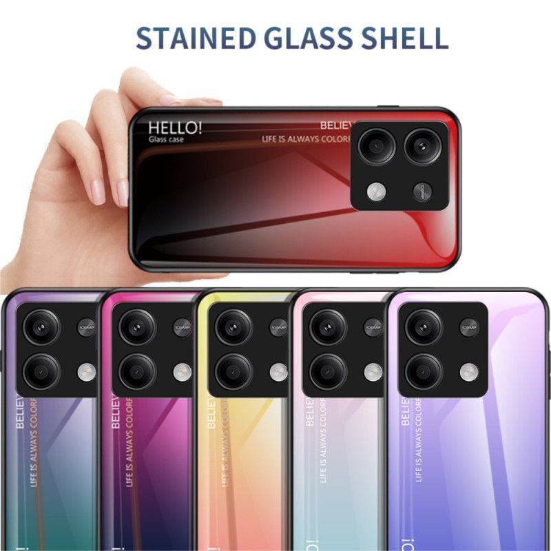 Coque Xiaomi Redmi Note 13 5G Verre Trempé Gradient Color