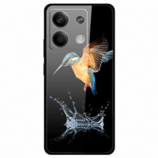 Coque Xiaomi Redmi Note 13 5G Verre Trempé Oiseau Couronné