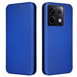 Flip Cover Xiaomi Redmi Note 13 5G Fibre Carbone