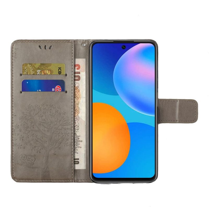 Housse Xiaomi Redmi Note 13 5G Arbre et Hiboux