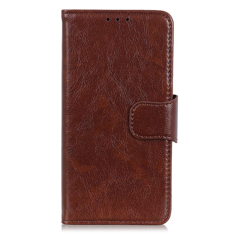 Housse Xiaomi Redmi Note 13 5G Cuir Fendu Texture Nappa