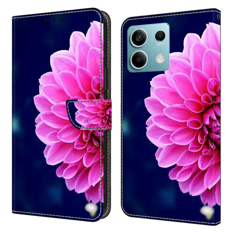 Housse Xiaomi Redmi Note 13 5G Fleur Rose