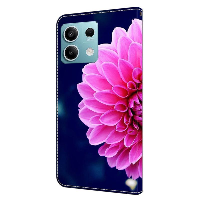 Housse Xiaomi Redmi Note 13 5G Fleur Rose