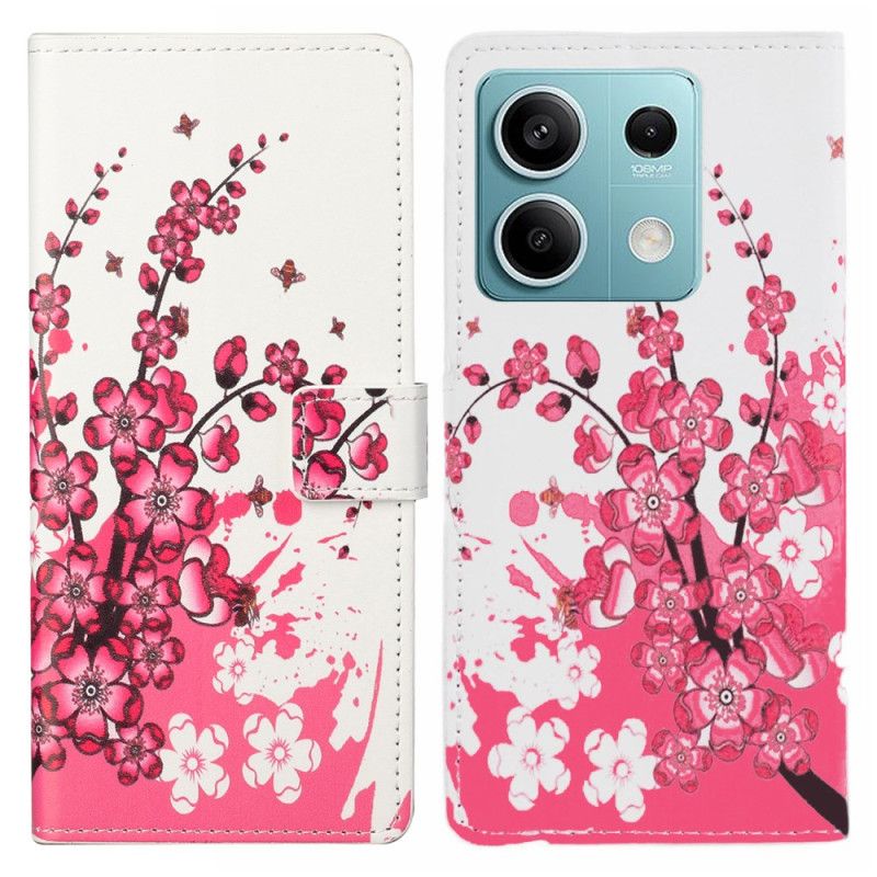 Housse Xiaomi Redmi Note 13 5G Fleurs de Prunier