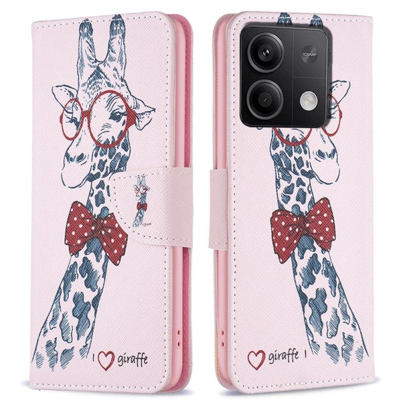 Housse Xiaomi Redmi Note 13 5G Girafe Intello