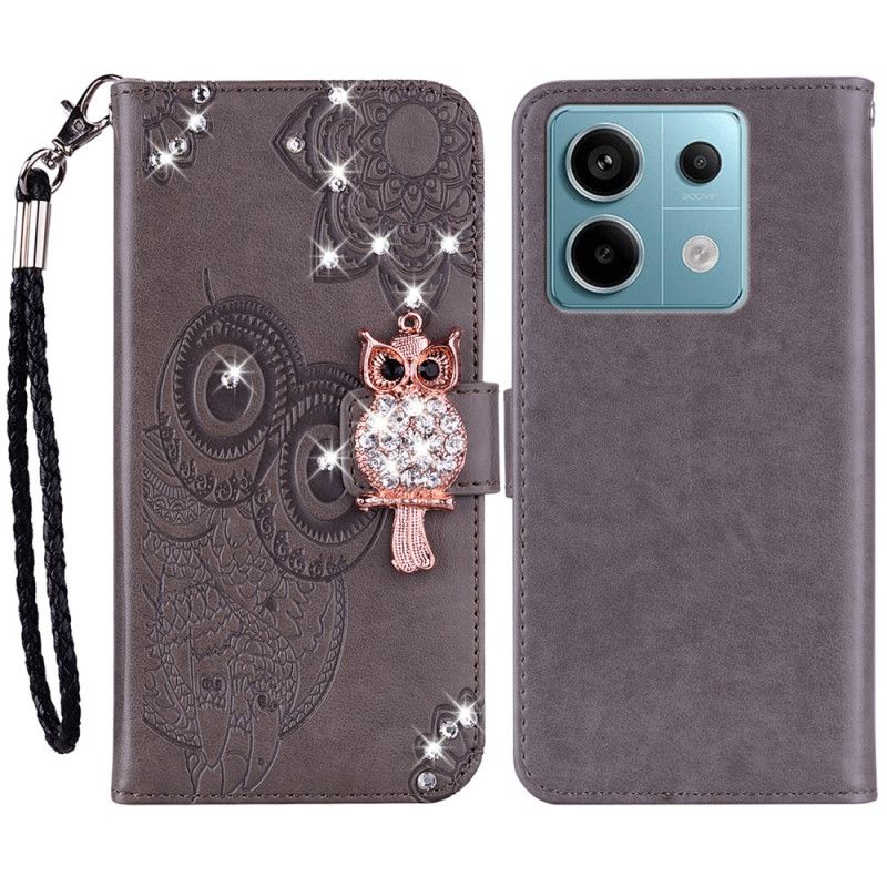 Housse Xiaomi Redmi Note 13 5G Hibou Bijoux Fantaisie