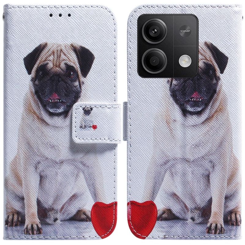 Housse Xiaomi Redmi Note 13 5G Pug Dog