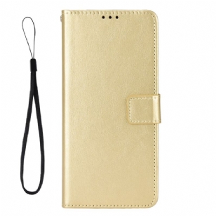 Housse Xiaomi Redmi Note 13 5G Simili Cuir Flashy à Lanière