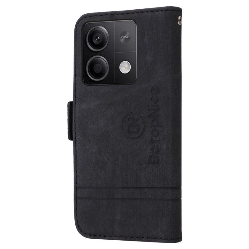 Housse Xiaomi Redmi Note 13 5G Style Cuir BETOPNICE