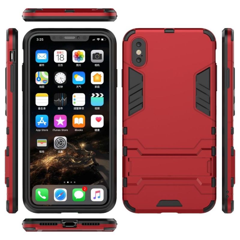 Coque iPhone XS Max cool guard avec support intégré