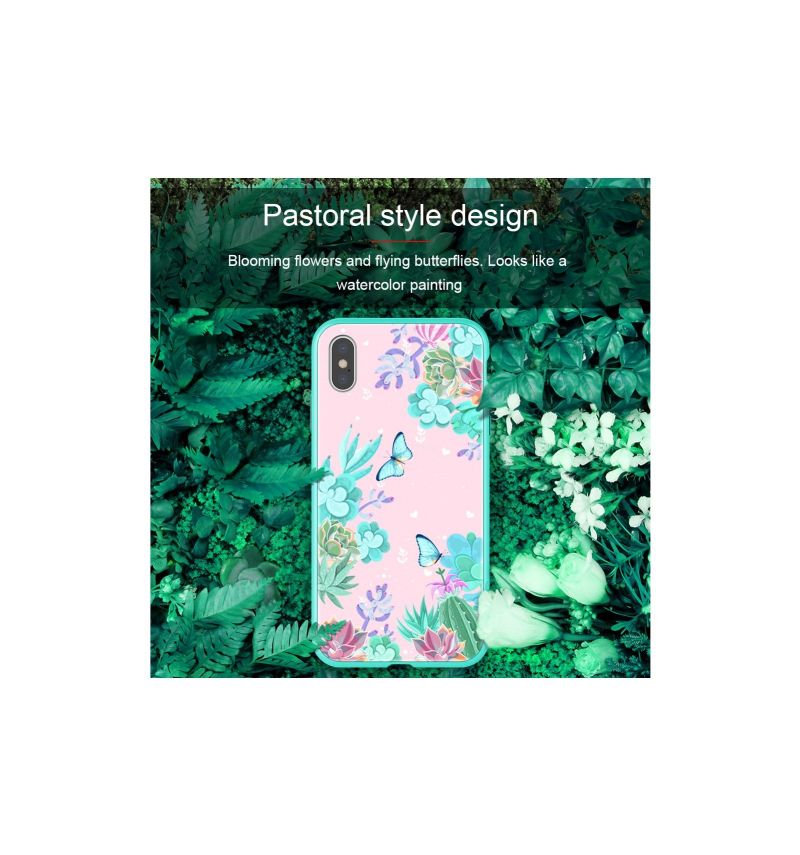 Coque iPhone XS Max Floral Case