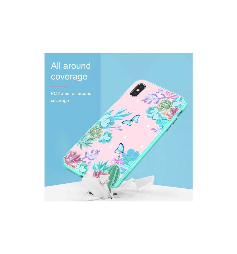 Coque iPhone XS Max Floral Case