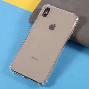 Coque iPhone XS Max transparente angles renforcés