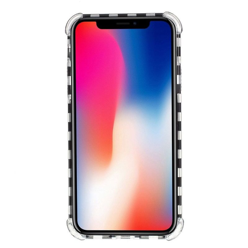 iPhone XS Max - Coque paillettes carreaux