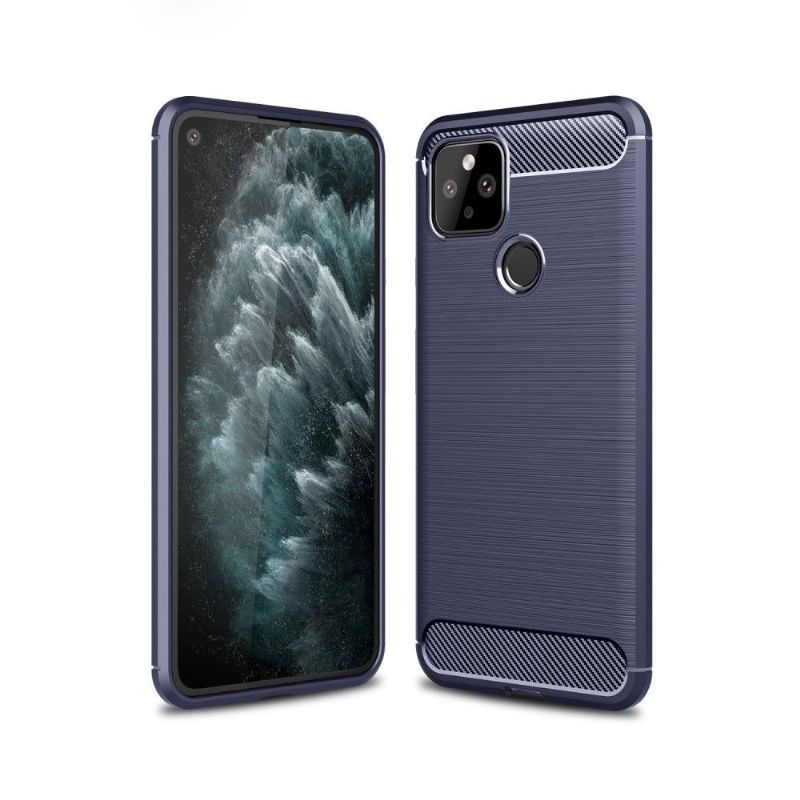 Coque Google Pixel 5 Flexible Effet Brossé