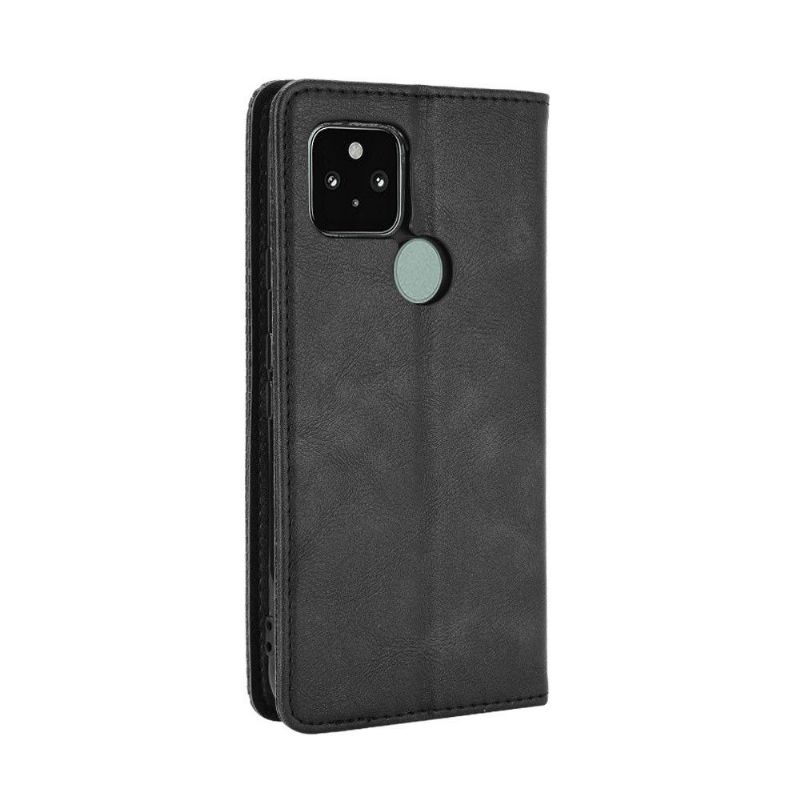 Housse Google Pixel 5 Le Cirénius style cuir