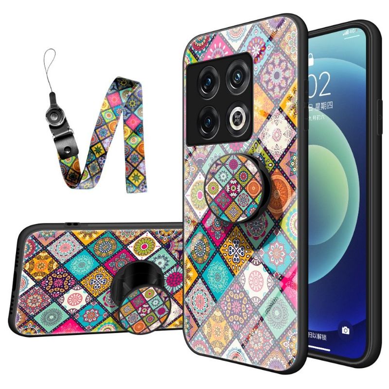 Coque OnePlus 10 Pro 5G Kaleidoscope Mandala avec support