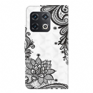 Housse OnePlus 10 Pro 5G Fleurs Dentelle