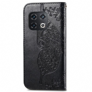 Housse OnePlus 10 Pro 5G Papillon Relief